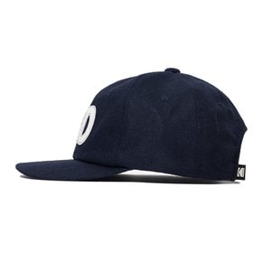 [공식]울 빈티지 평챙 캡 NAVY