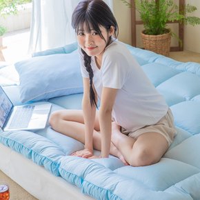 시원한 아이스 쿨 냉감 Q 여름 토퍼 패드