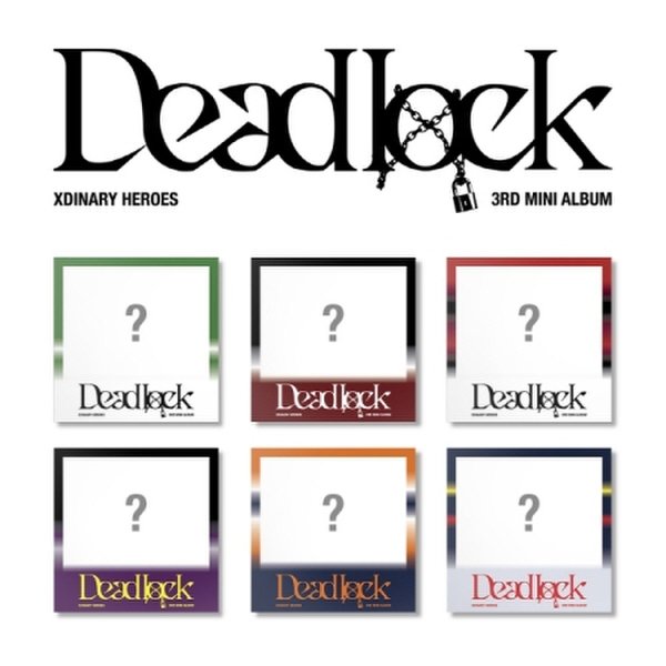[CD][버전랜덤]엑스디너리 히어로즈 (Xdinary Heroes) - Deadlock (3Rd 미니앨범) Compact Ver. / Xdinary Heroes - Deadlock (3Rd Mini Album) Compact Ver.  {04/26발매}