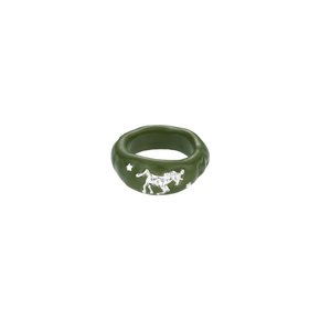 unicorn ring-khaki
