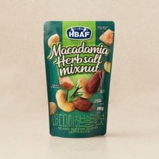 HBAF 마카다미아 허브솔트 믹스넛 190g