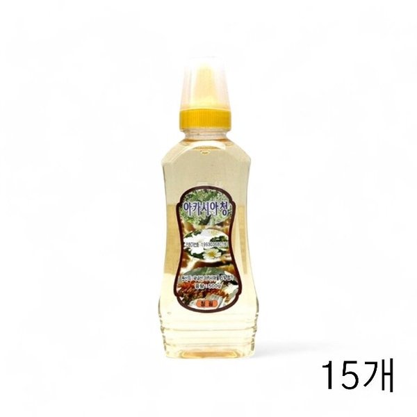 청림농원 아카시아청 꿀 500g X 15개 국산벌꿀 꿀차 (WFGVSNU)