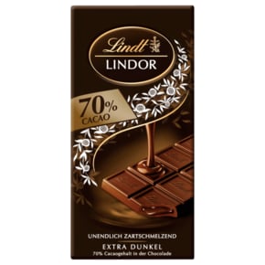 Lindt 린트 린도르 다크 초콜릿 70% 카카오 엑스트라 100g