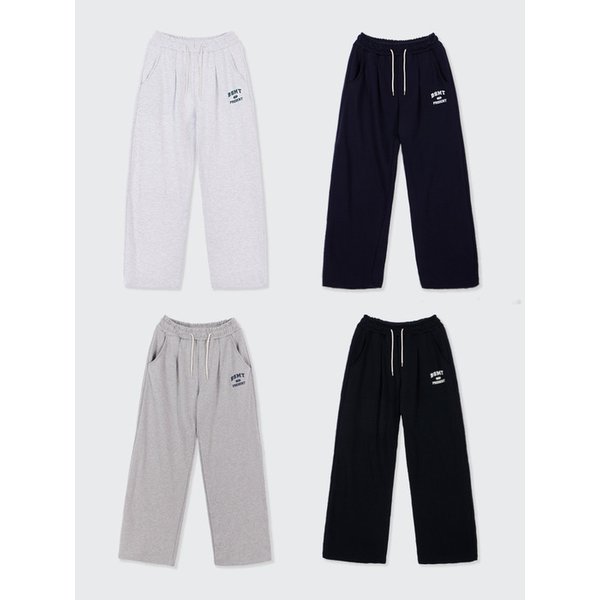 릴렉스드 와이드 1983 스웨트 팬츠  (4Colors)