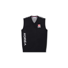 Men Team Korea Knit Vest_WMWAM24531BKX