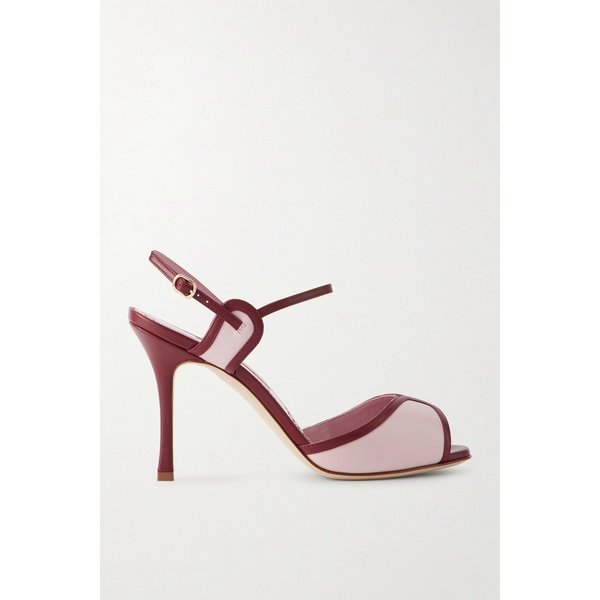 토다 90 투톤 가죽 샌들 46376663162937218