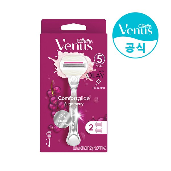 비너스 올레이 슈가베리 면도기