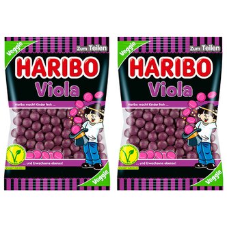  하리보 HARIBO 대용량 젤리 비올라 베지 젤리 감초맛 125g 2개