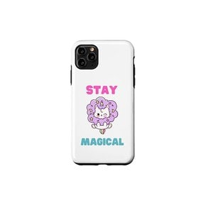 iPhone 11 Pro Max Kittycorn Stay Magical Unicorn 키즈 스마트폰 케이스