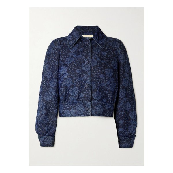 크롭 데님 재킷 인디고 블루 1647597358060817