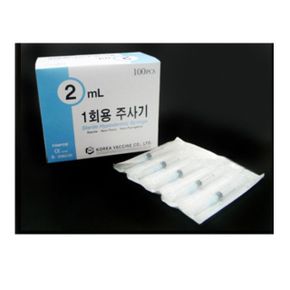 주사기 멸균 주사바늘 니들 M32 2ml 23G 100개입