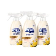 피죤 섬유탈취제 옐로미모사 490ml 3개