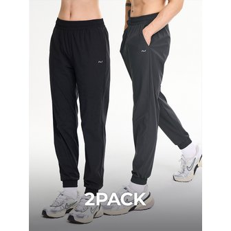 레이지비 [2PACK] 에어라이트 스트레치 러닝 스포츠 바지 운동 조거 팬츠 W (2컬러)