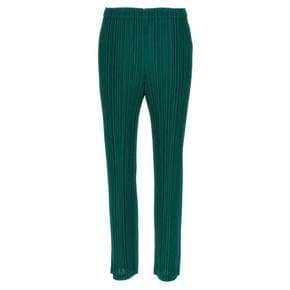 25SS 플리츠플리즈 트레이닝/조거 팬츠 PP56JF11566 BLUE GREEN DOM