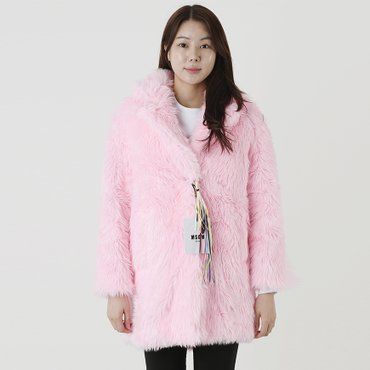 MSGM 엠에스지엠 3341MDC12 페이크퍼 코트(핑크) 3341MDC12 227626 11