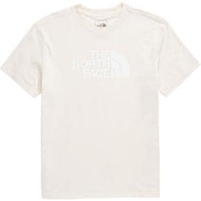 25SS 노스페이스 반팔 티셔츠 NF0A8B6JUBO WHITE DUNE TNF DOM