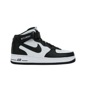 나이키 x 스투시 에어포스 1 `07 미드 SP 블랙 앤 라이트 본 Nike x Stussy Air Force 1 `07 Mid