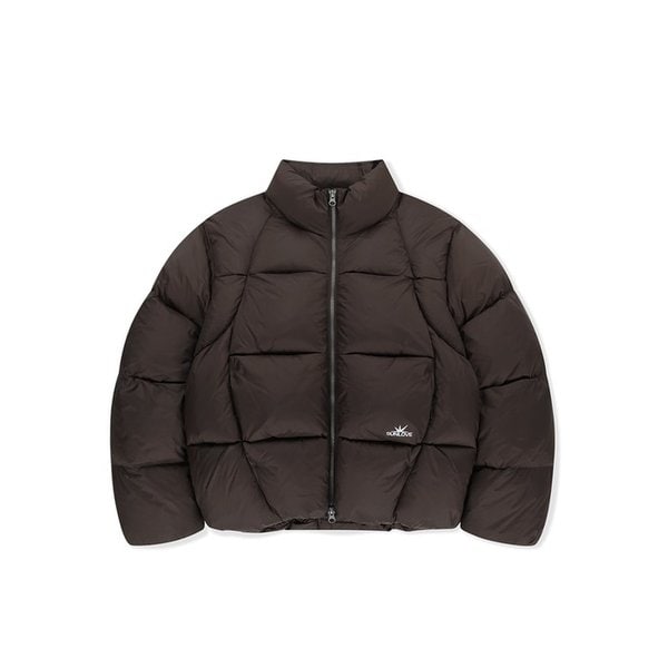 Toray Slice Down Jacket Brown