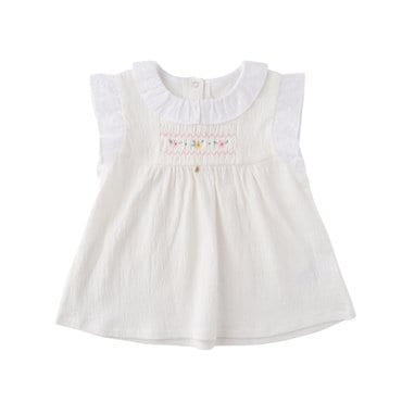 밍크뮤 (IV)퓨어스모킹카라블라우스35315-333-03