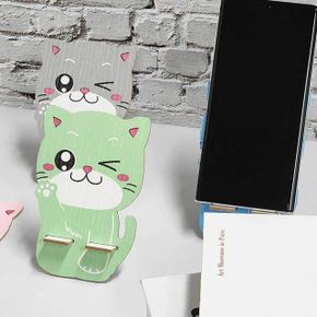 고양이 핸드폰 거치대 책상핸드폰거치대 폰거치대 X ( 5매입 )