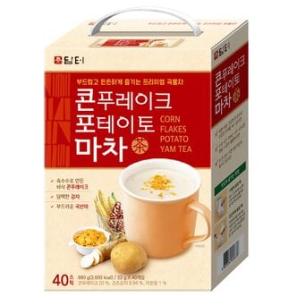 담터 콘푸레이크 포테이토마차 40T