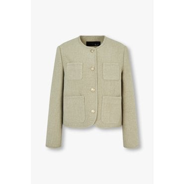 GCUT [지컷24F/W]포켓 포인트 크롭 싱글 자켓(7254310109)