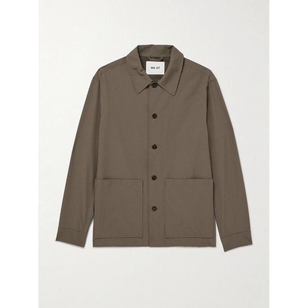 NN.07 블레이즈 10038 스트라이프 시어서커 오버셔츠 46376663163008091