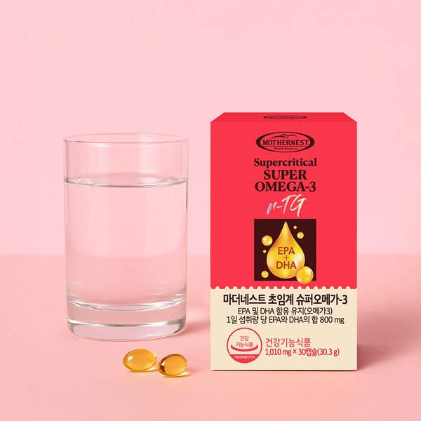 초임계 슈퍼오메가-3 30캡슐 (1개월분) EPA+DHA800mg