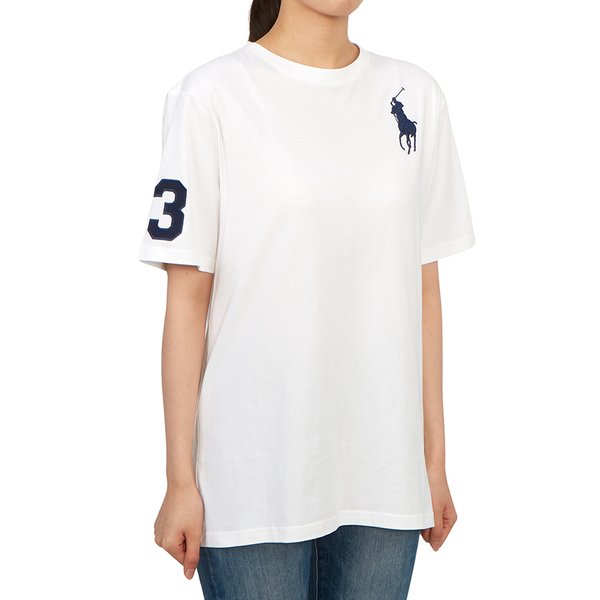 [부산점] 랄프로렌키즈 스크래치 반팔티셔츠 323832907037 WHITE (성인착용가능)