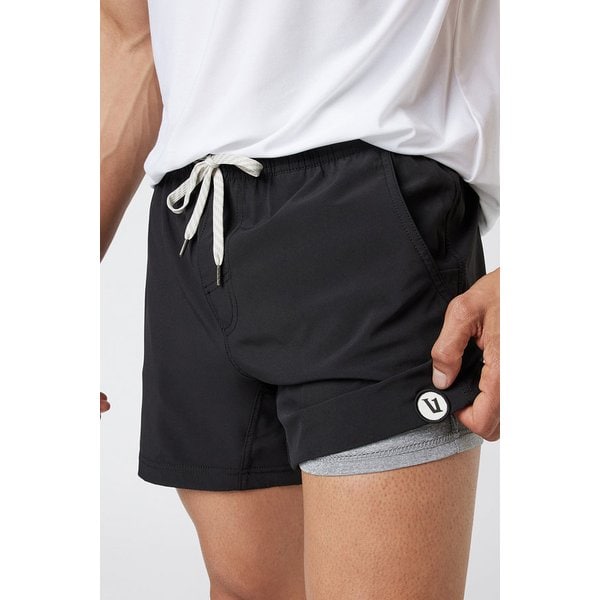 [남성] 코어 쇼츠 라인 5_블랙 VR16131015000