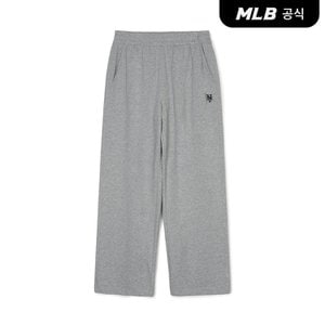 MLB [코리아공식] 베이직 스몰로고 투웨이 와이드팬츠 NYM (Melange Grey)