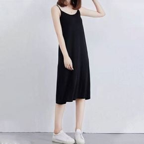 잠옷 나시 끈 여름원피스 체형커버 원피스3siz 홈웨어
