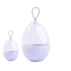  스펀지 똥 퍼프 보관함 케이스 쿠션 메이크업 물방울 홀더 투명 상자