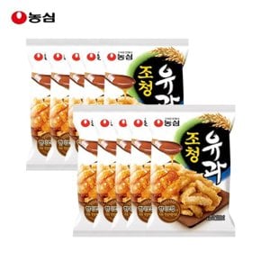 농심 조청유과 300g x 10봉지 대용량 과자