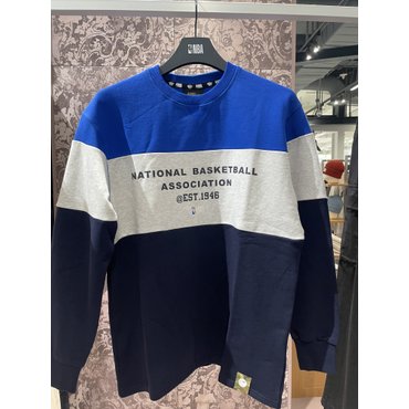 NBA 삼색 스트라이프 티셔츠 N224TS031Z
