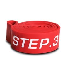 풀업밴드 STEP3 45mm 레드 / 근력운동 / 철봉운동 / 라텍스밴드 / 운동 / 스트레칭