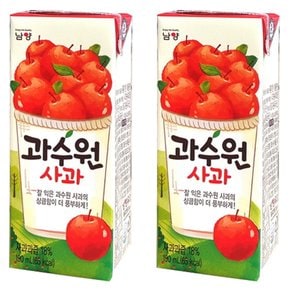 남양 과수원 사과 190ml x 24팩