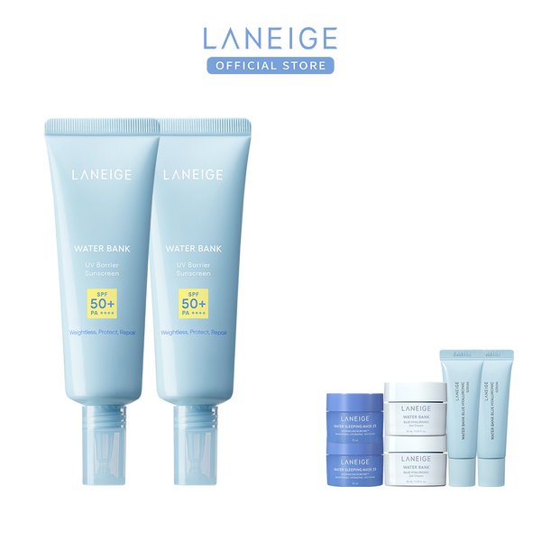 워터뱅크 유브이 베리어 선크림 50ml x 2개