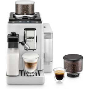 영국 드롱기 커피머신 DeLonghi Rivelia EXAM440.55.W Fully Automatic Coffee Machine with Lat