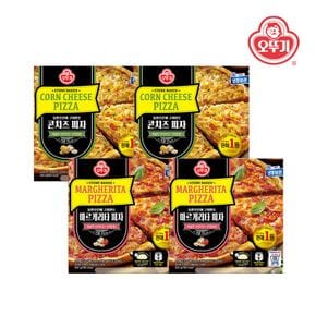 마르게리타 피자 300g x 2개+콘치즈 피자 300g x 2개[33368155]