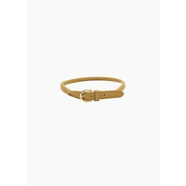샵아모멘토 크리스타세야 25SS Leather Belt, Mustard