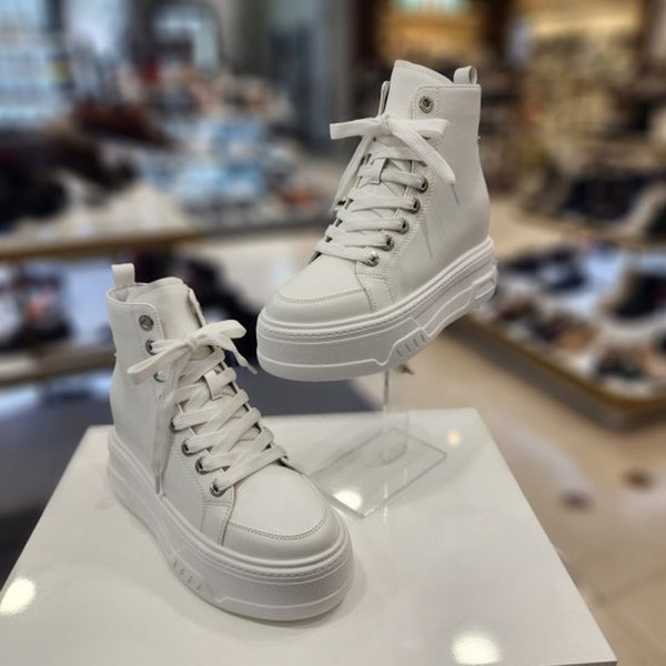 by 112346030 WHITE 여성 캐주얼 키높이 앵클 부츠 JW HHPGY