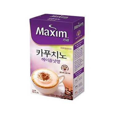 동서 맥심 카페 카푸치노 헤이즐넛향 10T 외 [카라멜마끼아또/바닐라향/모카라떼]