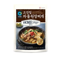 청정원 호밍스 고깃집 차돌된장찌개 450g/1개