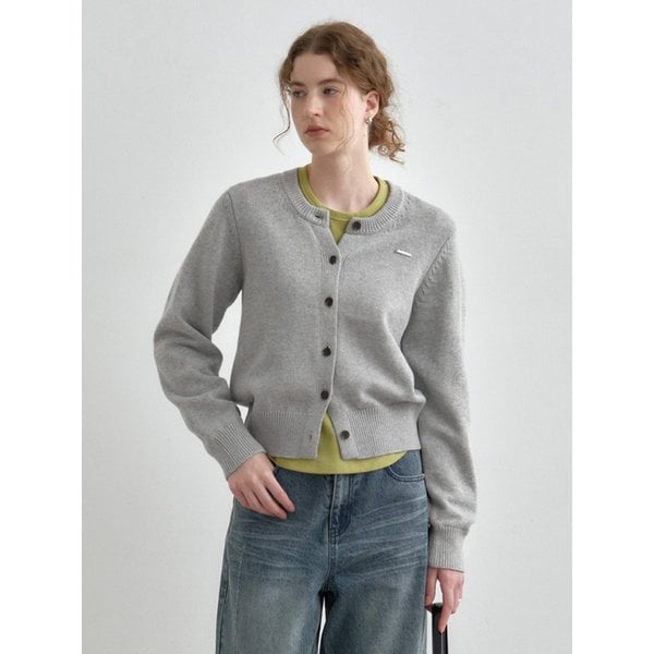 소프트 코튼 라운드넥 가디건 MDCD053_5 Colors