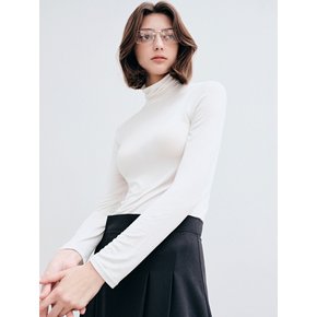 ESSENTIAL SLIM TURTLENECK_CLASSIC IVORY