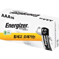 에너자이저 알카파워 AAA 16입