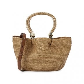 카멜리아 여성 바스켓백 BAG51749 NOUGAT CUOIO