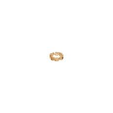 여성 ring with logo design Gold