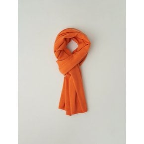 Leau cashmere muffler_orange